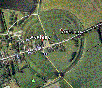 Avebury from the air